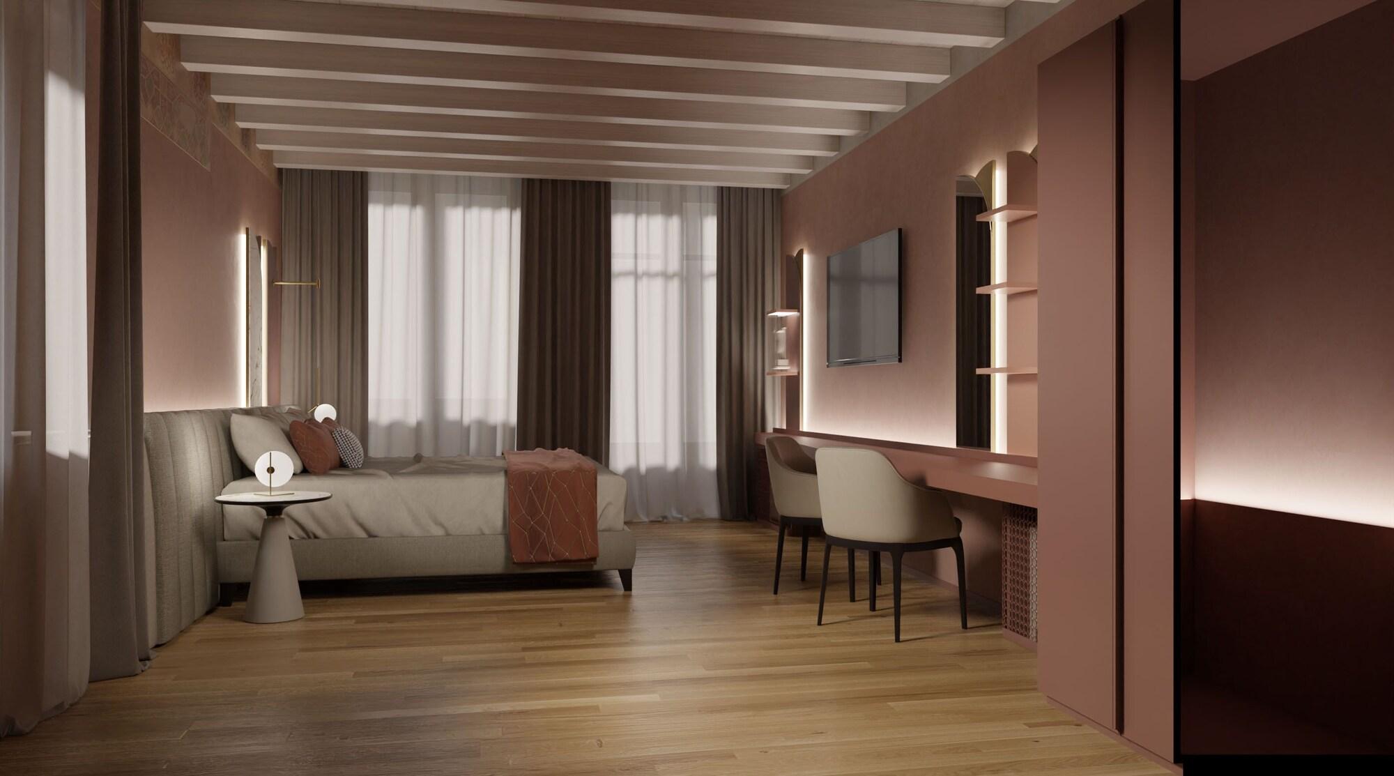 Отель Relais Balcone Di Giulietta Верона Экстерьер фото 3D rendering of a hotel room