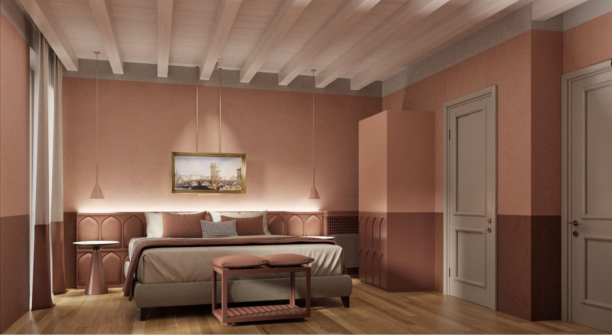 Отель Relais Balcone Di Giulietta Верона Экстерьер фото A bedroom